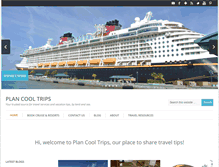 Tablet Screenshot of plancooltrips.com